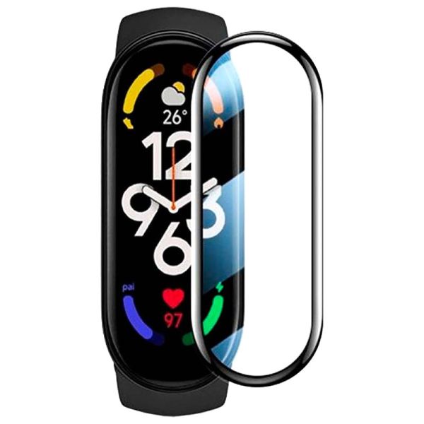 Полимерная пленка 3D (full glue) (тех.пак) для Xiaomi Mi Band 8