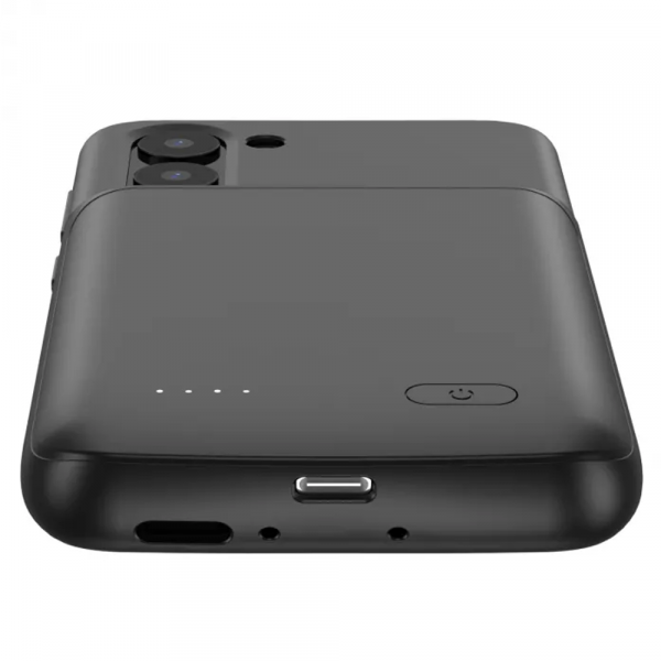 Чехол-аккумулятор для Samsung S23 Plus 4800 mAh Black