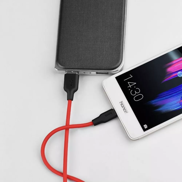 Кабель Hoco X21 Silicone Micro USB (1m)
