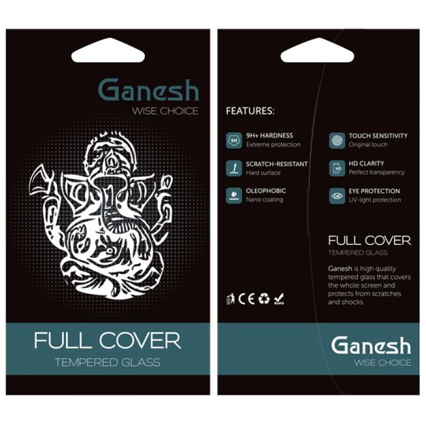 Захисне скло Ganesh (Full Cover) для Apple iPhone 14 Pro (6.1")