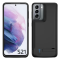 Чохол-акумулятор для Samsung S21 (з ніжкою) (4800 mAh) Black