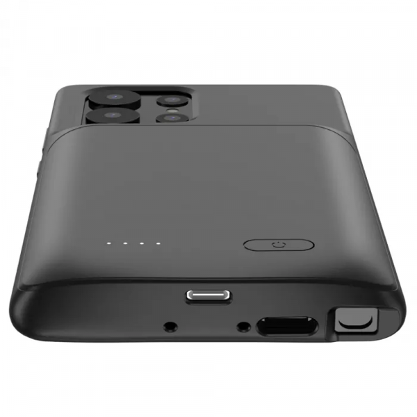 Чехол-аккумулятор для Samsung S23 Ultra 4800 mAh Black