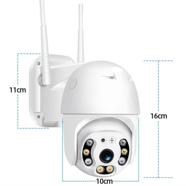IP-камера уличная поворотная XON SmartCamera (HCWE21V) Wi-Fi (2MP) White