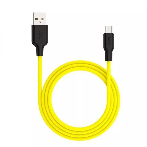 Кабель Hoco X21 Plus Silicone Micro USB (1m)