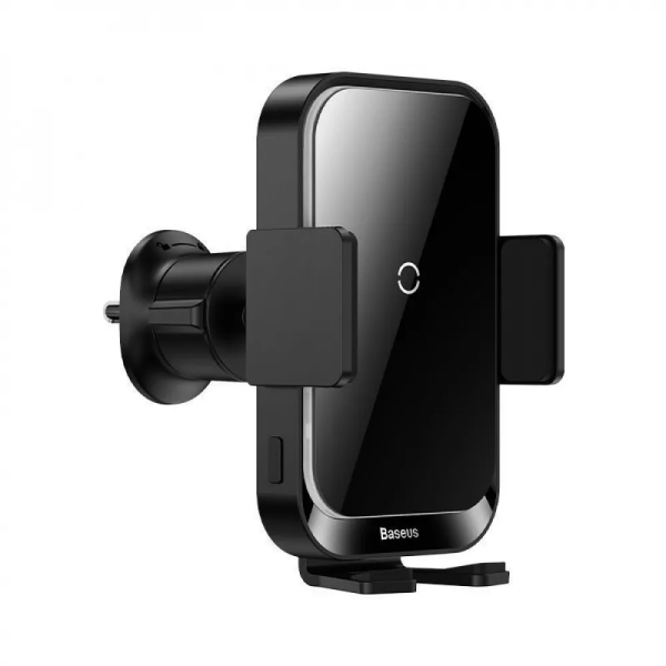 Автоутримувач з бездротовою зарядкою Baseus Halo Electric 15W black