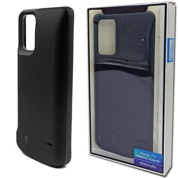 Чохол-акумулятор для Samsung Note 10 Plus (6000 mAh) Black