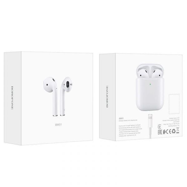 Bluetooth навушники BOROFONE BW01 Plus