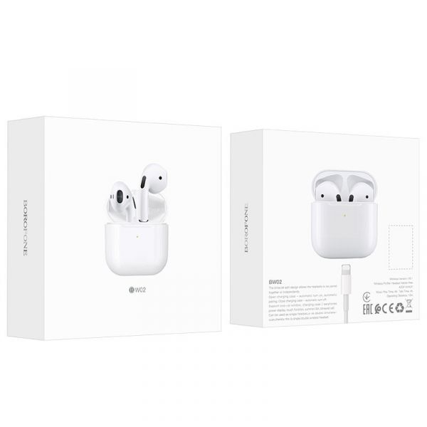 Bluetooth навушники BOROFONE BW02 Plus