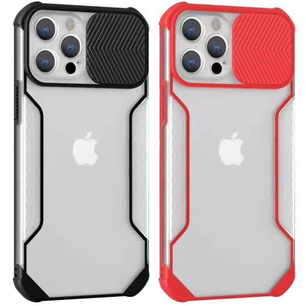 Чехол Camshield matte Ease TPU со шторкой