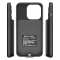 Чохол-зарядка для iPhone 15 Pro Max 6000 mAh black