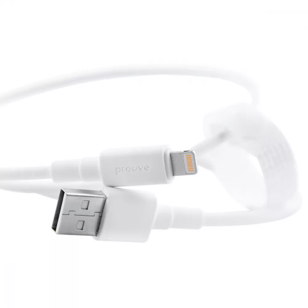 Кабель Proove Small Silicone Lightning 2.4A (1m)