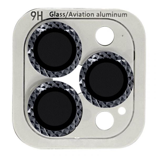 Захисне скло Metal Shine на камеру (в упак.) Apple iPhone 13 Pro / 13 Pro Max
