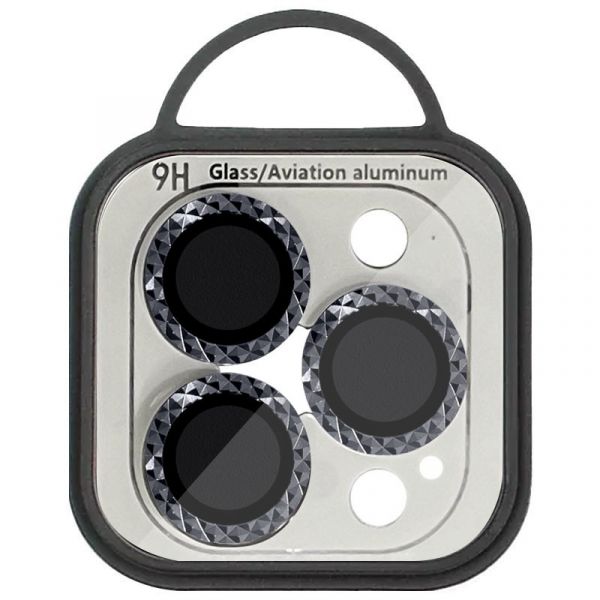 Захисне скло Metal Shine на камеру (в упак.) Apple iPhone 13 Pro / 13 Pro Max