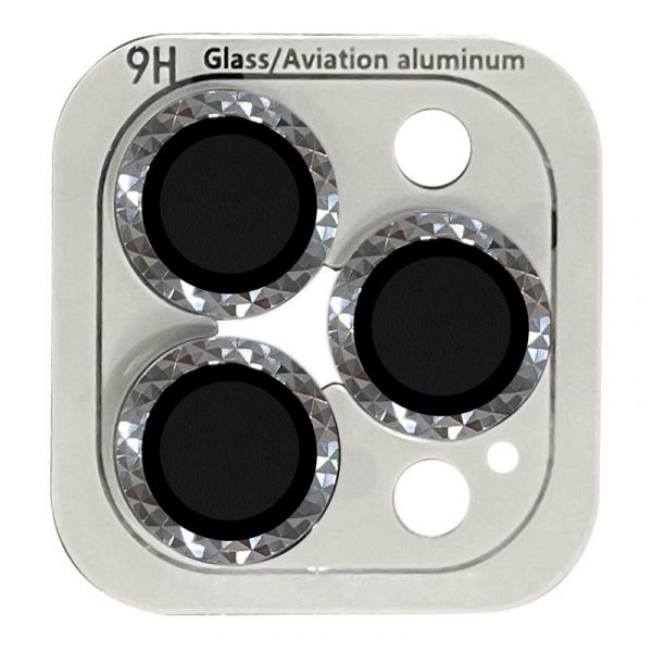 Захисне скло Metal Shine на камеру (в упак.) Apple iPhone 13 Pro / 13 Pro Max