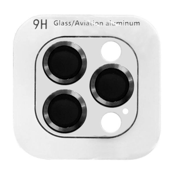 Захисне скло Metal Classic на камеру (в упак.) Apple iPhone 14 Pro (6.1") / 14 Pro Max (6.7")