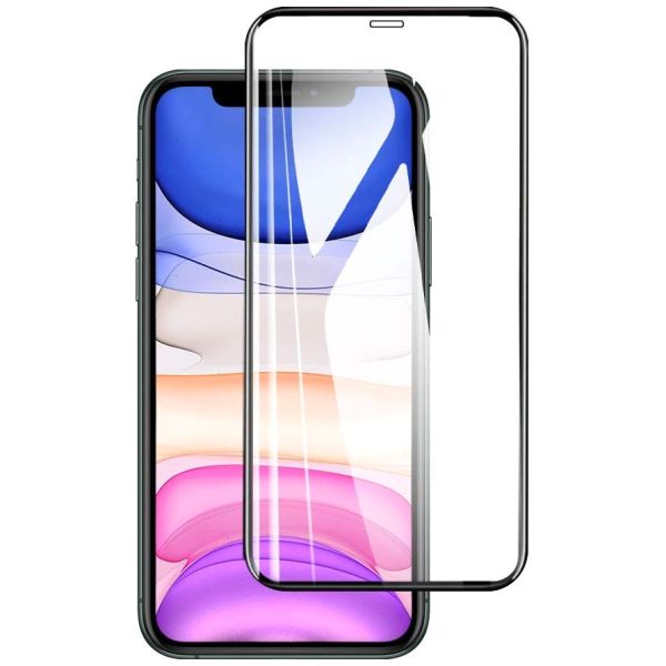 Захисне скло XD+ (full glue) (тех.пак) для Apple iPhone 13/13 Pro/14 (6.1")
