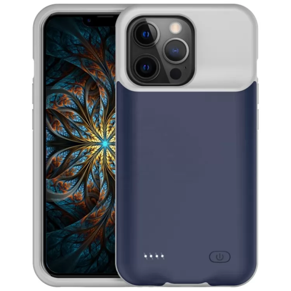 Чохол-акумулятор для iPhone 12/13 Mini (6000 mAh) Blue