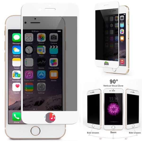 Защитное стекло Privacy 5D (full glue) (тех.пак) для Apple iPhone 7 plus / 8 plus (5.5")