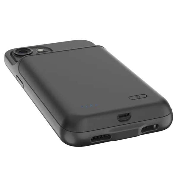 Чохол-зарядка для iPhone 15/15 Pro 5000 mAh black