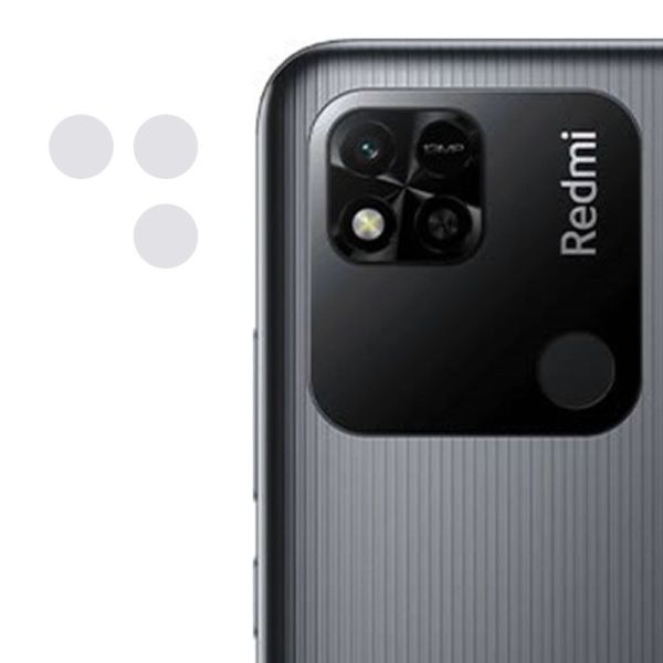Гнучке захисне скло 0.18mm на камеру (тех.пак) для Xiaomi Redmi 10C/Poco C40
