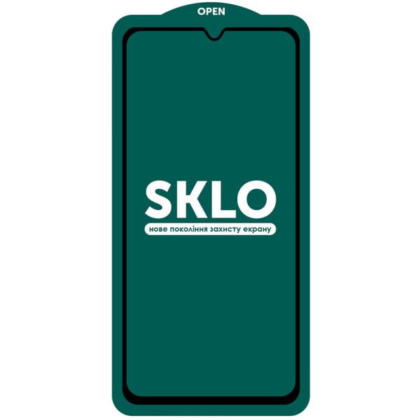 Защитное стекло SKLO 5D (тех.пак) для Xiaomi Redmi Note 11E / Poco M5