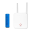 Маршрутизатор с аккумулятором Olax X300G1B 4G/LTE 4000mAh 300Мбит/с 2.4Ггц (XRSGSB420003W 610)