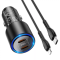 Автомобильное ЗУ Hoco NZ3 Clear Way 40W (2 Type-C) black
