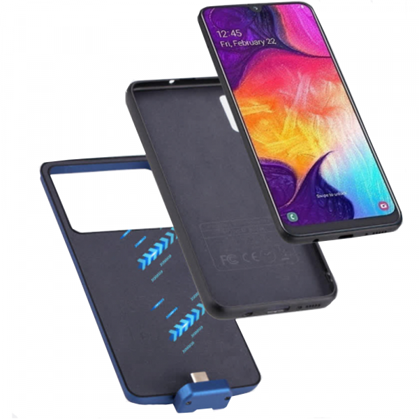 Чехол-аккумулятор Samsung A30s/A50/A50s XON (5000 mAh) Black