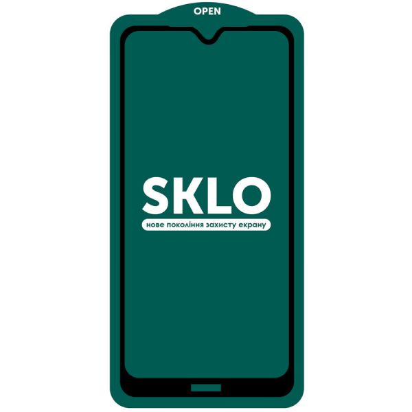 Защитное стекло SKLO 5D (тех.пак) для Xiaomi Redmi Note 8T