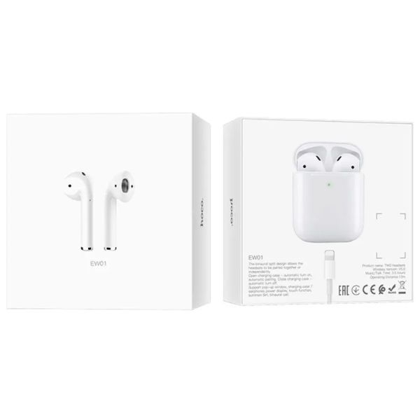 Bluetooth навушники Hoco EW01 Plus TWS