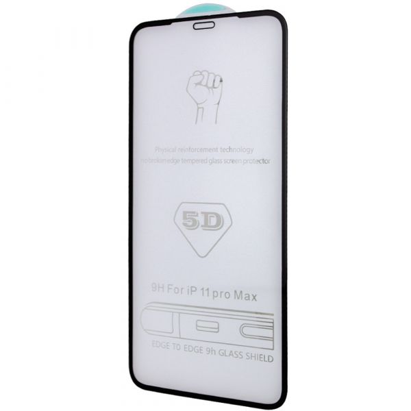 Захисне скло 5D Hard (full glue) для Apple iPhone 11 Pro Max (6.5") / XS Max