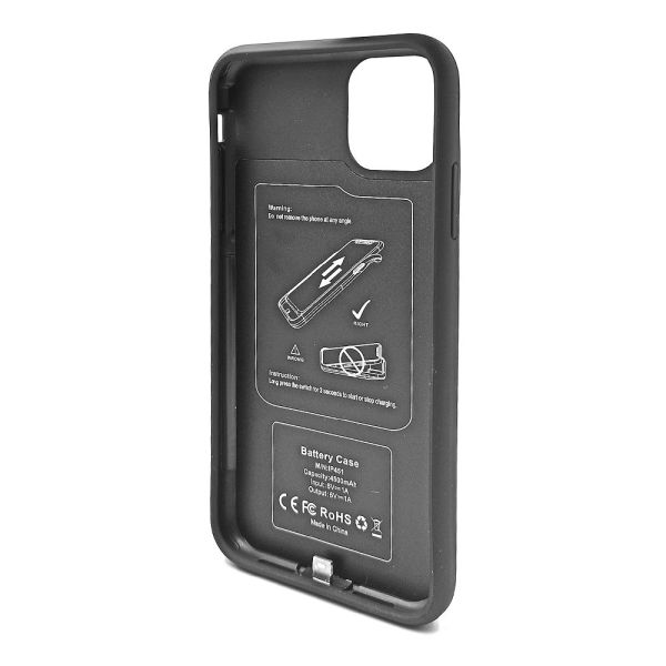 Чехол-аккумулятор для iPhone 11 Pro Max (4500 mAh) Black