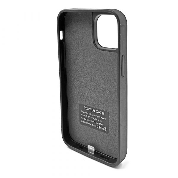 Чехол-аккумулятор для iPhone 12 Mini (4000 mAh) Black