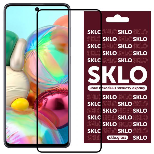 Захисне скло SKLO 3D (full glue) для Samsung Galaxy A53 5G