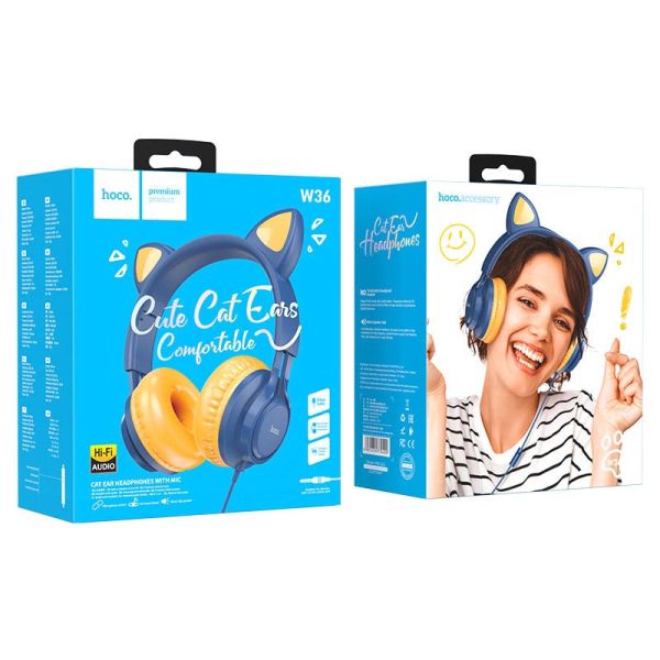 Наушники Hoco W36 Cat ear
