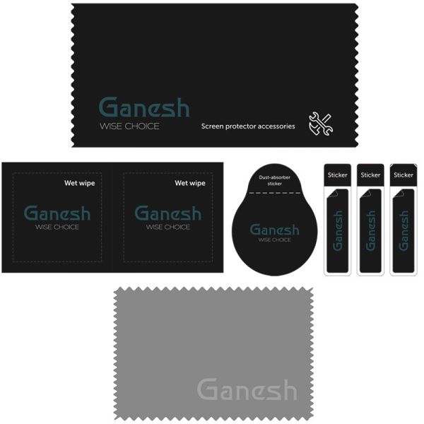 Защитное стекло Ganesh (Full Cover) для Apple iPhone 13 Pro Max / 14 Plus (6.7")