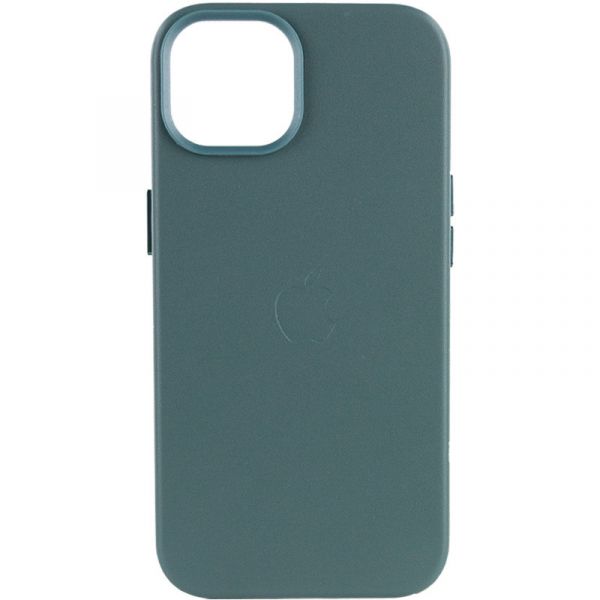 Кожаный чехол Leather Case (AA Plus) with MagSafe