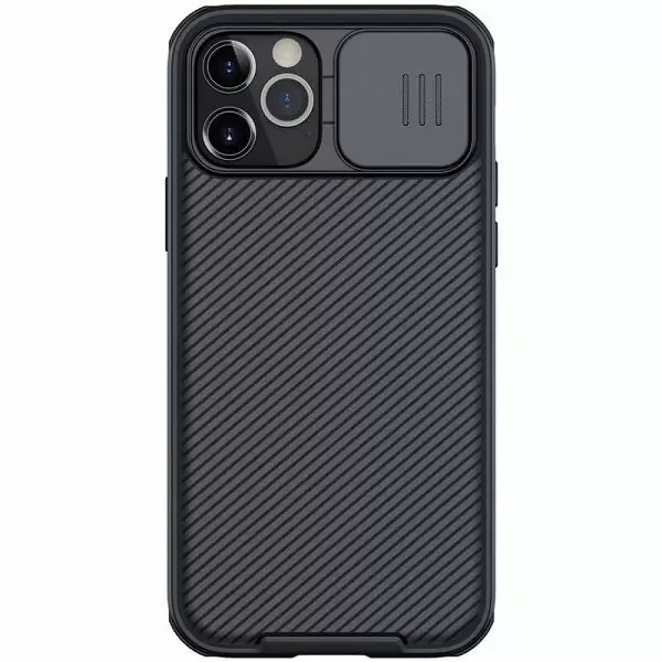 Карбонова накладка Nillkin Camshield (зі шторкою на камеру) Apple iPhone 13 Pro Max