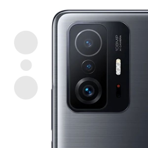 Гнучке захисне скло 0.18mm на камеру (тех.пак) для Xiaomi 11T/11T Pro
