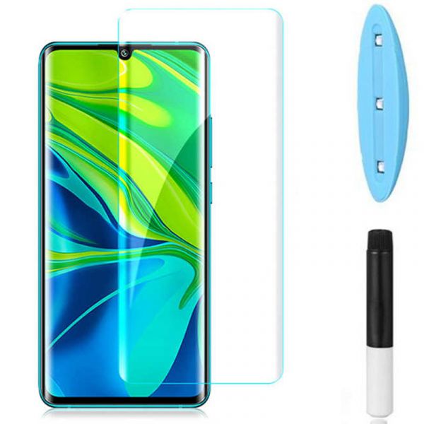 Захисне 3D скло Mocolo з УФ лампою для Xiaomi Mi Note 10 / Note 10 Pro / Mi CC9 Pro / Note 10 Lite