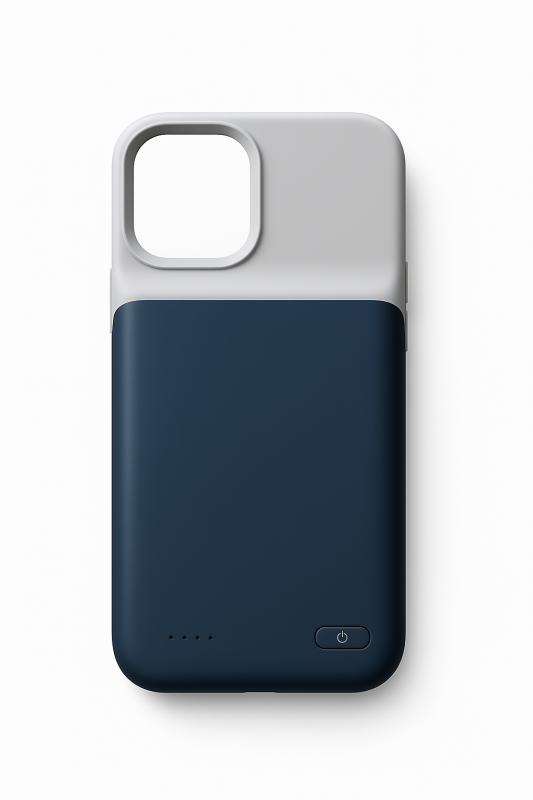 Чохол-акумулятор для iPhone 12/13 Mini 6800 mAh Blue