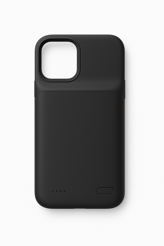 Чохол-акумулятор для iPhone 12/13 Mini 6800 mAh Black