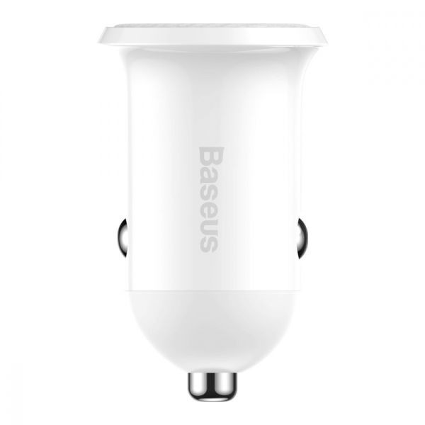 Автомобільне ЗУ Baseus Grain Pro 4.8A 2USB white