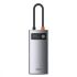 USB-хаб Baseus Metal Gleam Series 4-in-1 Type-C