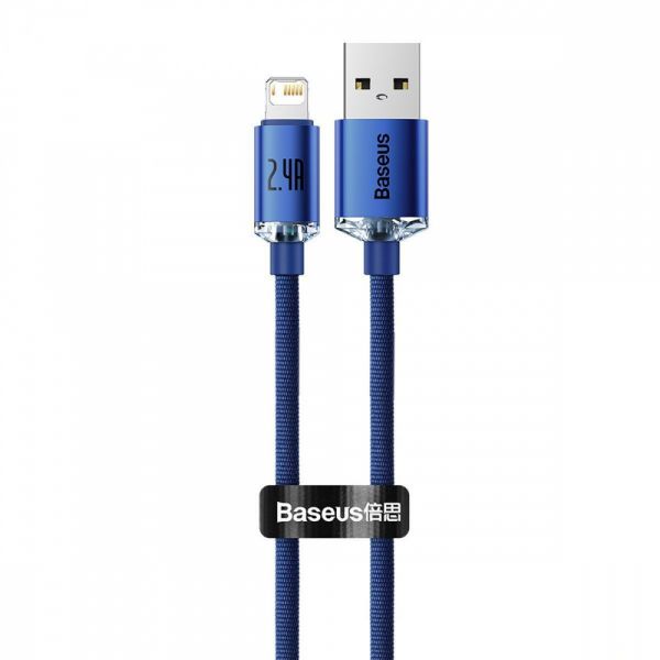 Кабель Baseus Crystal Shine Series Lightning 2.4A (1.2m)