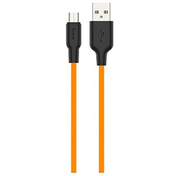 Кабель Hoco X21 Plus Silicone Micro USB (1m)