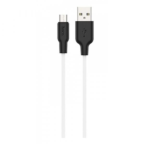 Кабель Hoco X21 Plus Silicone Micro USB (1m)
