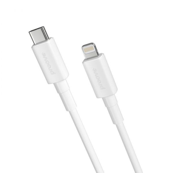 Кабель Proove Small Silicone Type-C to Lightning 20W (1m)
