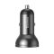 Автомобільне ЗУ Baseus Digital Display Dual USB 4.8A Car Charger 24W