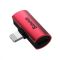 Переходник AUX Baseus L46 Lightning to Lightning + Lightning